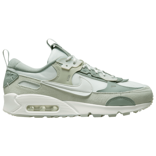 

Nike Womens Nike Air Max 90 Futura - Womens Running Shoes Summit White/Summit White/Mica Green Size 10.0