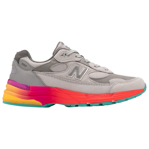 

New Balance Mens New Balance 992V1 - Mens Running Shoes Grey/Silver/Multi Size 08.0