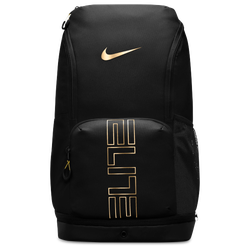 Adult - Nike Varsity Elite Backpack - Black/Metallic Gold/Black