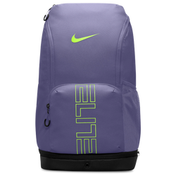 Adult - Nike Varsity Elite Backpack - Dusty Amethyst/Volt/Black