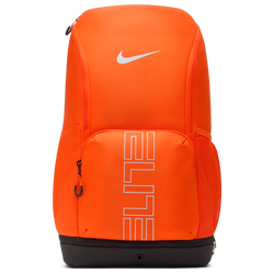 Adult - Nike Varsity Elite Backpack - Safety Orange/Black/Wolf Grey