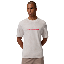 Men's - Jordan Brooklyn LSR Graphic Short Sleeve Crew - Red/Tan