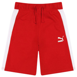 Boys' Grade School - PUMA T7 Shorts - White/Red