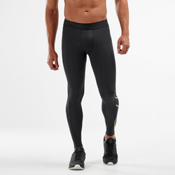 Men's - 2XU Force Compression Tights - Black/Gold