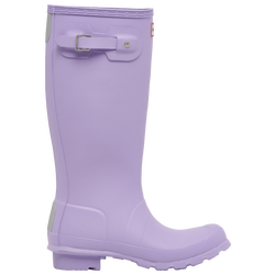 Girls' Grade School - Hunter Original Gloss Boot - Lavender Mist/Purple