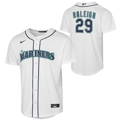 Boys' Grade School - Nike MLB Mariners Kids Home Jersey - White