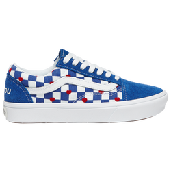 Boys' Grade School - Vans Comfycush Old Skool - Blue/White/Red