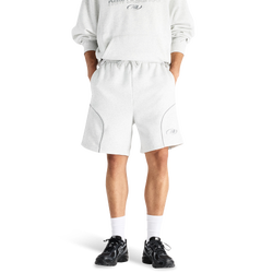 Men's - New Balance NB TRACKSIDE FLEECE SHORT - Gray