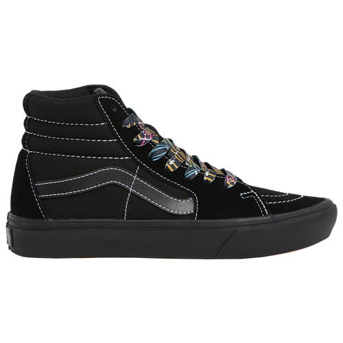 

Boys Vans Vans SK8 Hi - Boys' Grade School Shoe Black/Black/Multi Size 05.5