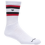 Moneyball Sportswear Crew Logo Socks - Men's White/Black/Red