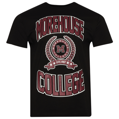 

Campus Remix Mens Campus Remix Morehouse College Vintage Short Sleeve T-Shirt - Mens Black/Maroon Size XL