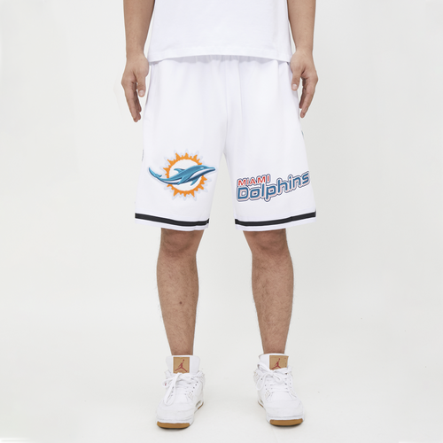 

Pro Standard Mens Pro Standard Dolphins Chenille Shorts - Mens White/White Size 3XL