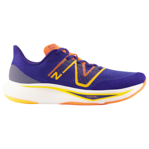 

New Balance Mens New Balance Fuelcell Rebel V3 - Mens Running Shoes Blue/Orange Size 7.5