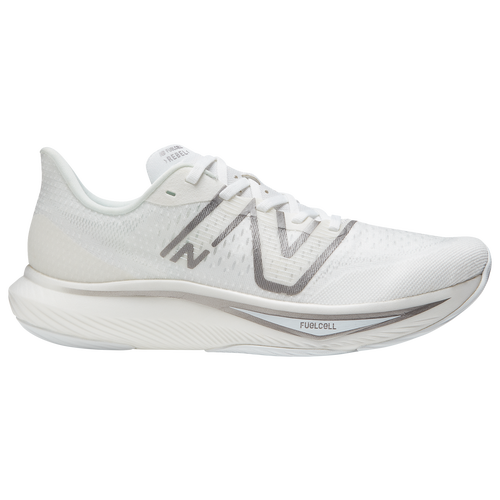 

New Balance Mens New Balance Fuelcell Rebel V3 - Mens Shoes White/Silver Size 07.5