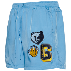 Men's - Pro Standard Grizzlies Woven Shorts - Blue/Blue