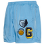 Pro Standard Grizzlies Woven Shorts - Men's Blue/Blue