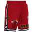 Pro Standard Heat NBA Team Logo Pro Shorts - Men's Red/Red