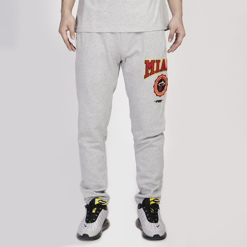 

Pro Standard Mens Pro Standard Heat Crest Emblem Fleece Sweatpant - Mens Gray Size M