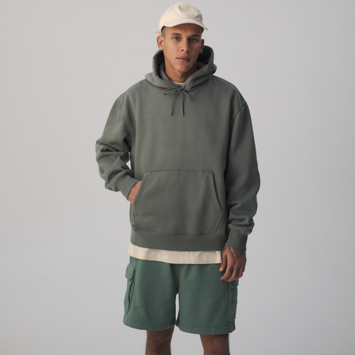 

LCKR Mens LCKR Pullover Hoodie - Mens Green/Green Size S