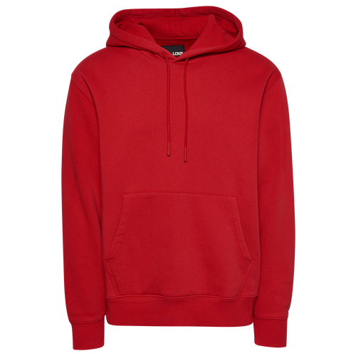 

LCKR Mens LCKR Pullover Hoodie - Mens Red/Red Size M