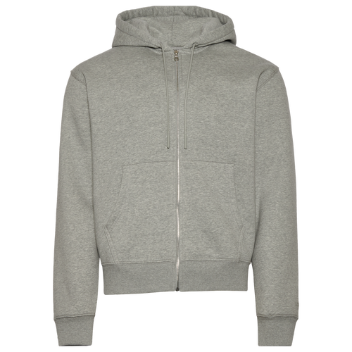 

LCKR Mens LCKR Phader Fleece Full-Zip Hoodie - Mens Grey Heather Size 3XL