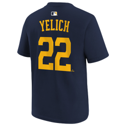 Youth - Nike MLB Name Number Short Sleeve T-Shirt - Navy