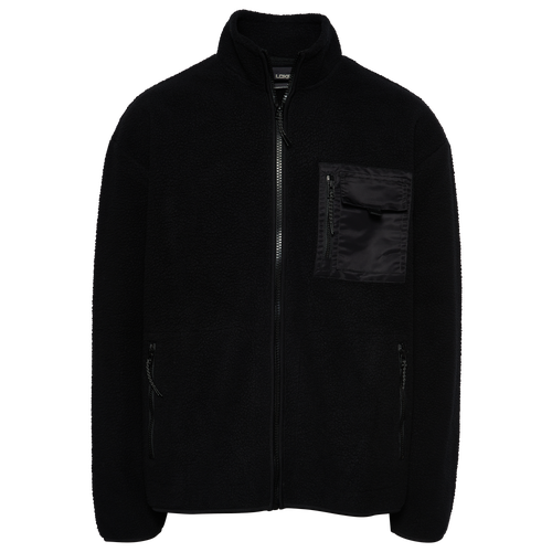 

LCKR Mens LCKR Zip Fleece - Mens Black/Black Size S