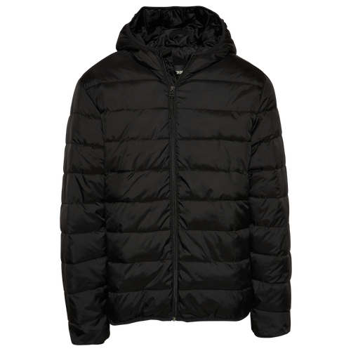 

LCKR Mens LCKR Puffer Jacket - Mens Black/Black Size L