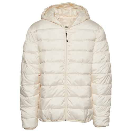 

LCKR Mens LCKR Puffer Jacket - Mens White/White Size XL