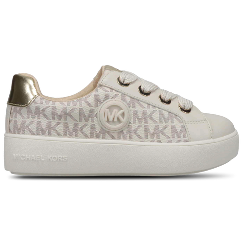 

Michael Kors Girls Michael Kors Jordana Audrey - Girls' Grade School Shoes Vanilla/Pale Gold Size 01.0