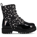 Michael Kors Kalina Combat Boot - Michael Kors Silver/Black