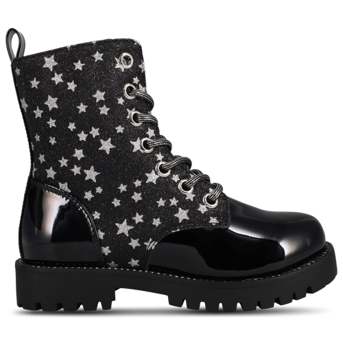  - Michael Kors Kalina Combat Boot - Silver/Black
