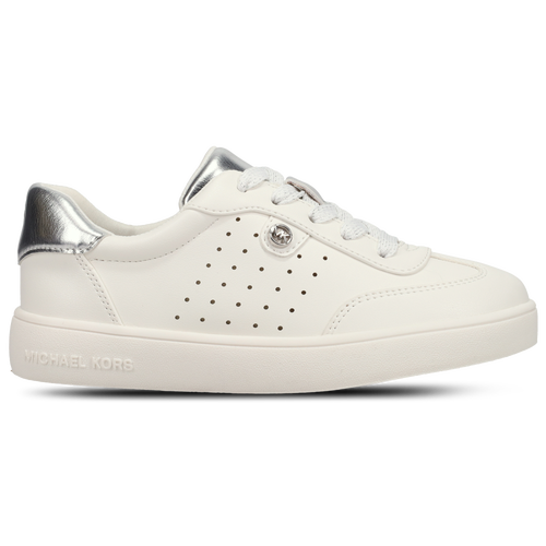  - Michael Kors Jem Scotty - White Nappa/Silver Metallic