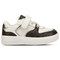Michael Kors Jem Rumi -  White/Brown Monogram