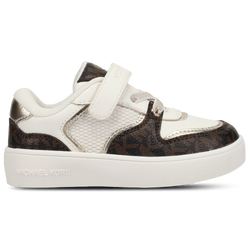 Girls' Toddler - Michael Kors Jem Rumi - White/Brown Monogram