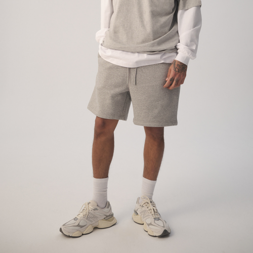 

LCKR Mens LCKR Stock Fleece Shorts - Mens Gray Size S