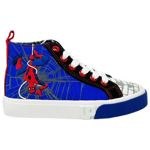 

Girls Preschool Ground Up Ground Up Spiderman High Top - Girls' Preschool Shoe Royal/Red Size 01.0