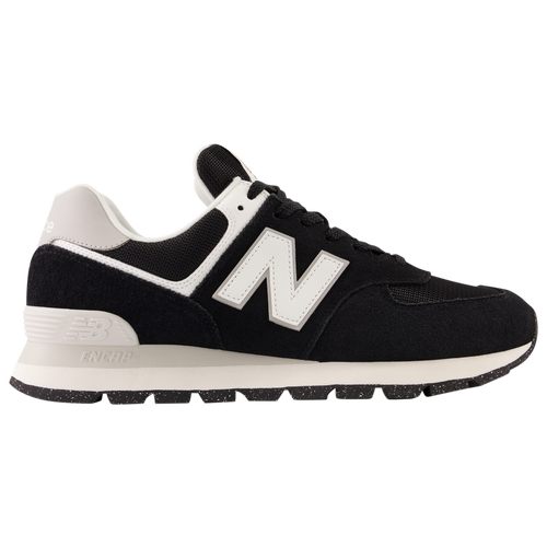 

New Balance Mens New Balance 574 - Mens Shoes Black/White Size 09.5