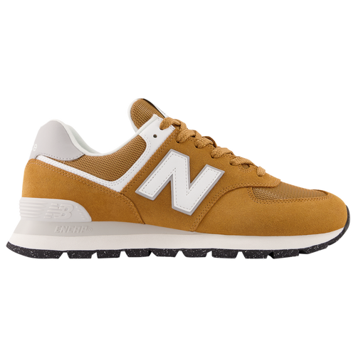 

New Balance Mens New Balance 574 Rugged - Mens Running Shoes Orange/White Size 9.5