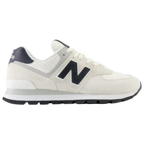 

New Balance Mens New Balance 574 Rugged - Mens Shoes White/Black Size 12.0