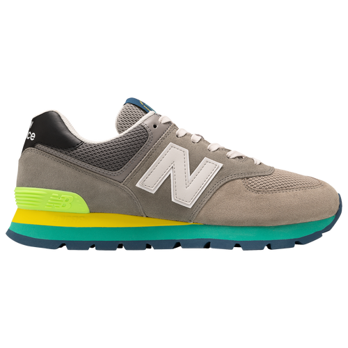 

New Balance Mens New Balance 574 Rugged - Mens Running Shoes Gray/Multi Size 9.5