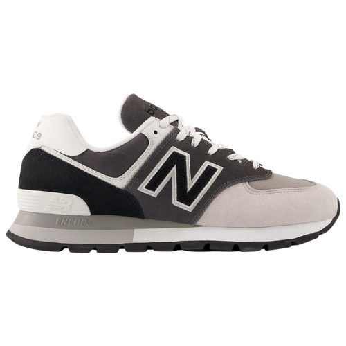 

New Balance Mens New Balance 574 Rugged - Mens Shoes Black/Grey Size 08.5