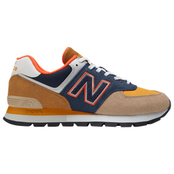 Men's - New Balance 574 - Brown/Navy