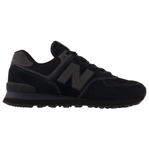 

New Balance Mens New Balance 574 Core - Mens Running Shoes Black/Black Size 08.5