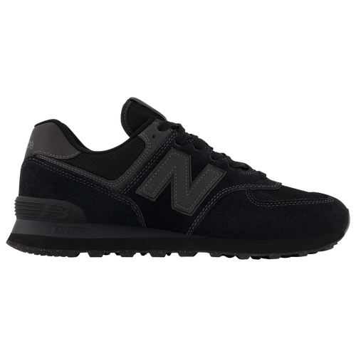 

New Balance Mens New Balance 574 Core - Mens Running Shoes Black/Black Size 12.0