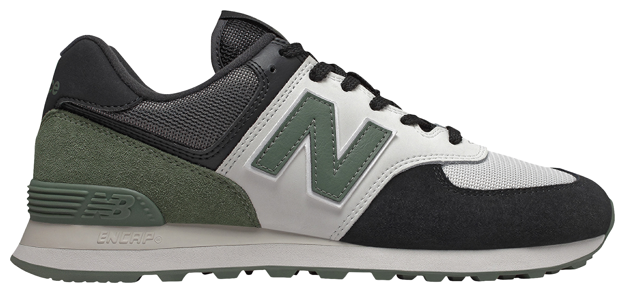 new balance 574 black yellow