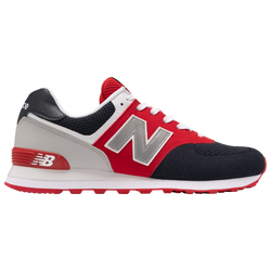 Men's - New Balance 574 - Eclipse/Team Red
