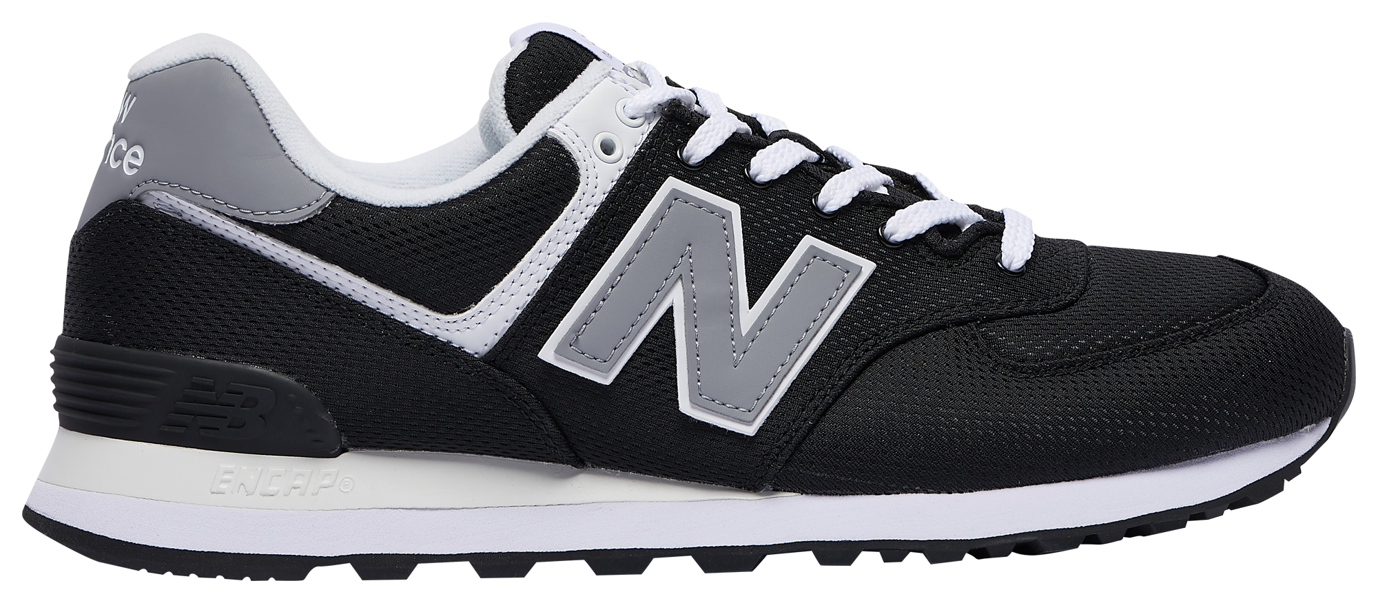 new balance 574 mens black