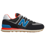 New Balance 574 - Men's Black/Red/Blue