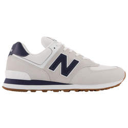 Men's - New Balance 574 - White/Navy